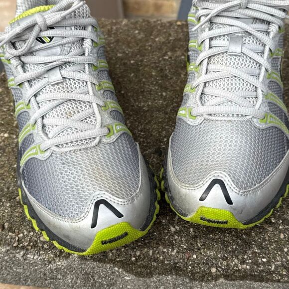 K-Swiss Tubes Run 100 Men’s Running Shoes Grey Lime Green size 9.5 - Picture 6 of 12